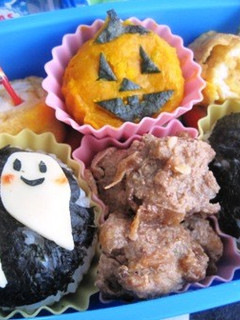 ハロウィンのお弁当(キャラ弁)-レシピのメイン写真