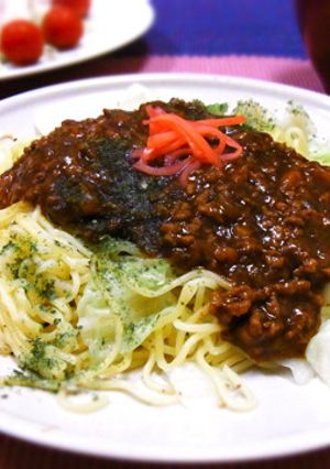 ミート・ソース焼きそば!!-レシピのメイン写真