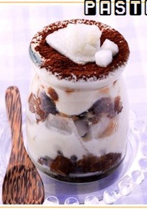 カップdeチーズケーキ*梨のティラミス*-レシピのメイン写真