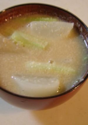 かぶのごま入り味噌汁-レシピのメイン写真