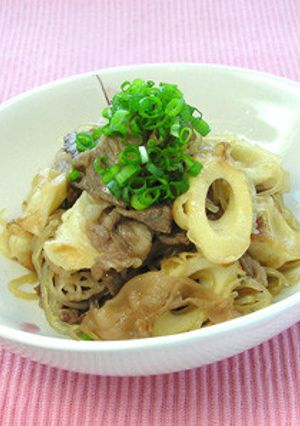 焼ちくわのすき焼風-レシピのメイン写真