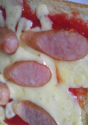 (･ω･´なんちゃって?!ピザトースト)-レシピのメイン写真