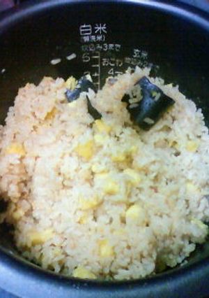 さつまいもの炊き込みご飯-レシピのメイン写真