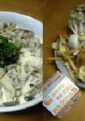 キノコのクリーム煮-レシピのメイン写真