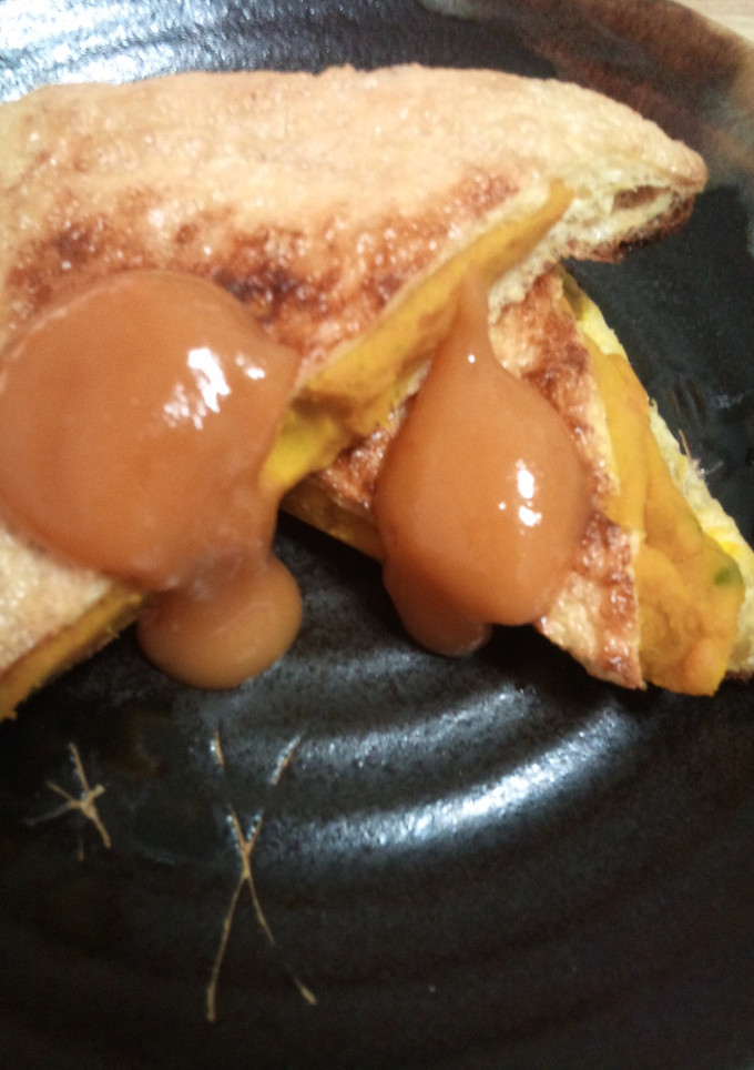 うすあげのかぼちゃ挟み焼き-レシピのメイン写真