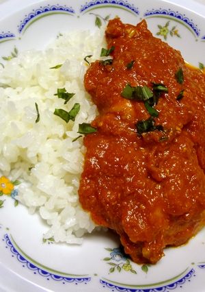 野菜ジュース煮込み チキンティッカマサラ-レシピのメイン写真