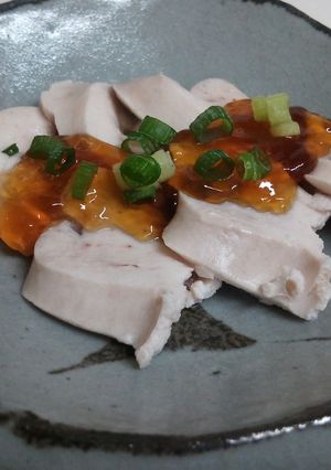 鮭の白子☆湯引き-レシピのメイン写真