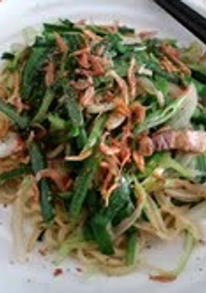 ニラとネギのシャキシャキ塩焼きそば-レシピのメイン写真