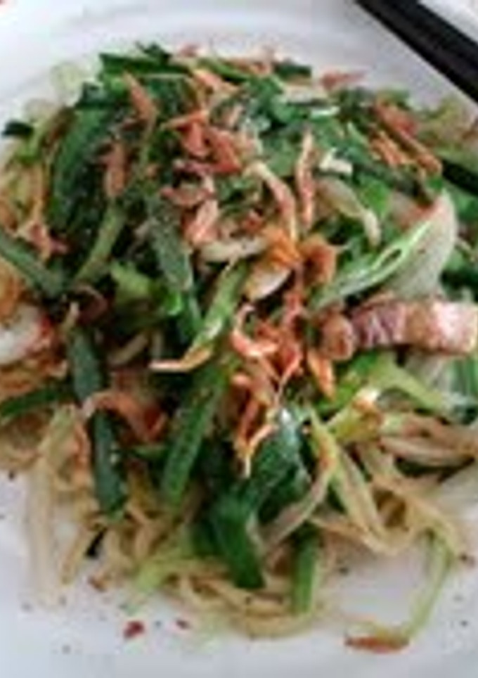 ニラとネギのシャキシャキ塩焼きそば-レシピのメイン写真