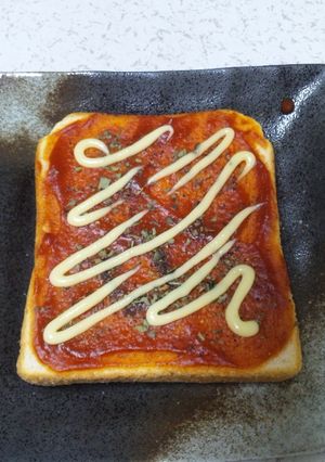 ピザパン風トースト☆-レシピのメイン写真