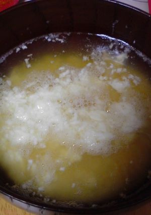 簡単とろろのお味噌汁-レシピのメイン写真