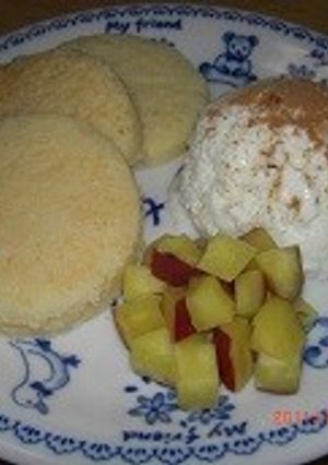 米粉de林檎のパンケーキ-レシピのメイン写真