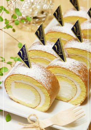 ⁂ふわふわロールケーキ⁂別立て-レシピのメイン写真