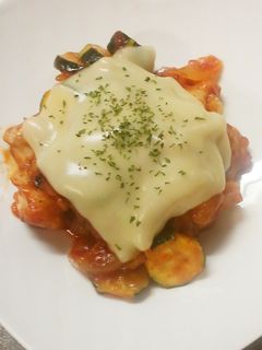 鶏肉とズッキーニのケチャップ炒め-レシピのメイン写真