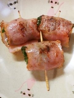 うずらのシソベーコン巻き♪-レシピのメイン写真