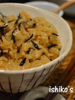 ひじきと鶏牛蒡の炊き込みご飯-レシピのメイン写真