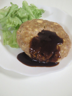 *めちゃふわ〜な蒸し豆腐ハンバーグ*-レシピのメイン写真