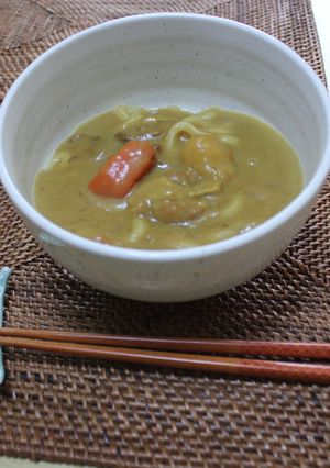 簡単！和風クリーミーカレーうどん-レシピのメイン写真