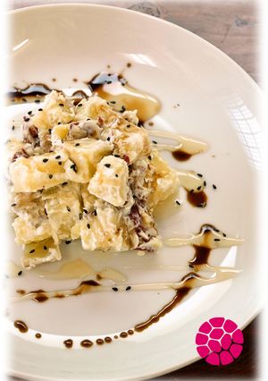 簡単！サツマイモのクリームチーズ和え-レシピのメイン写真