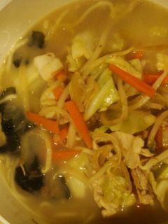 鍋汚れません!即席ラーメン-レシピのメイン写真