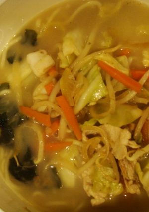 鍋汚れません！即席ラーメン-レシピのメイン写真
