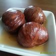 ★自画自賛★栗の渋皮煮★ブランデー入り