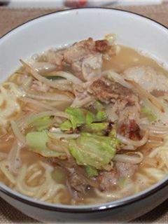 野菜炒めのちゃんぽん麺-レシピのメイン写真