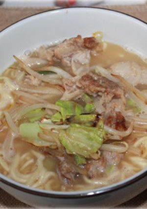野菜炒めのちゃんぽん麺-レシピのメイン写真
