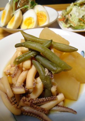 『イカ大根 山椒風味』-レシピのメイン写真