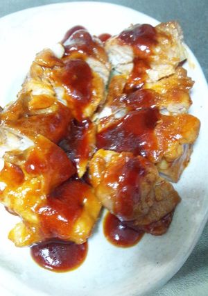 鶏肉のＢＢＱソース風-レシピのメイン写真