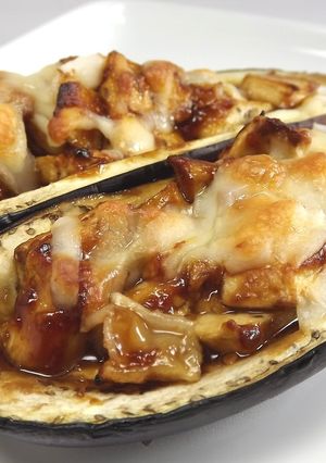 「たべる舞昆みそ」で変わり茄子田楽-レシピのメイン写真
