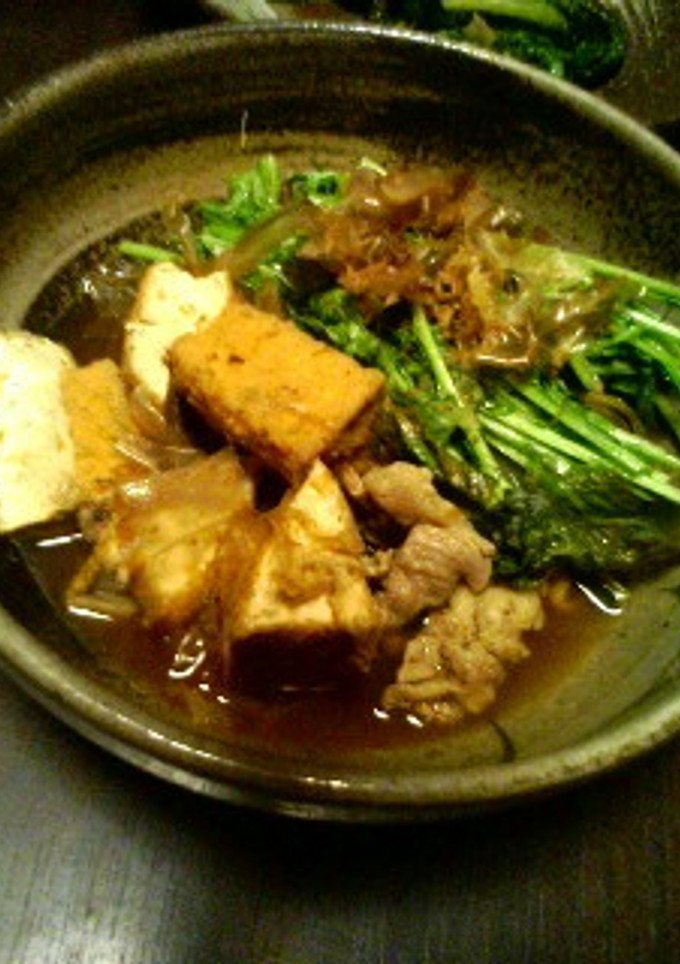 プレ農家めし◆厚揚げと豚肉と青菜の煮物-レシピのメイン写真
