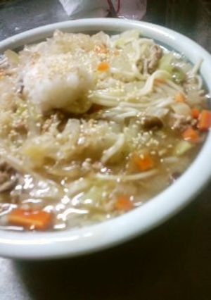 残り物で簡単、満足!ホッとろみうどん◎-レシピのメイン写真