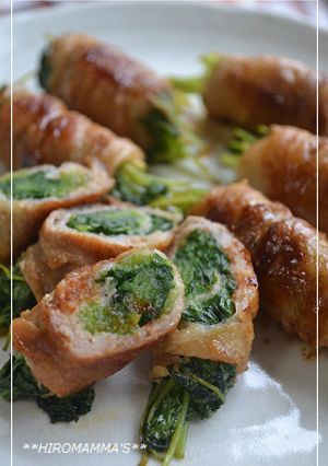 ◎三つ葉たっぷりの豚肉巻き巻き～◎-レシピのメイン写真