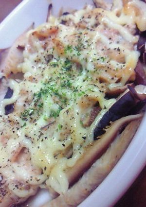 しいたけのツナマヨ焼き-レシピのメイン写真