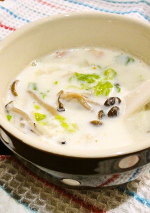 生クリーム不要！お野菜のミルクスープ-レシピのメイン写真