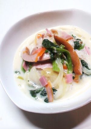 ご飯にあうよ☆自家製ホワイトシチュー-レシピのメイン写真