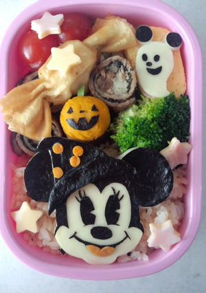 キャラ弁☆ハロウィンミニー-レシピのメイン写真