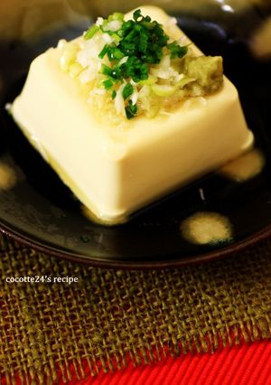 白だし＋ワサビのコラボde冷やっこ！-レシピのメイン写真