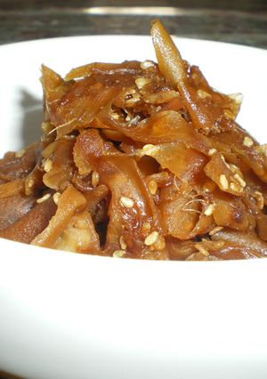 新生姜の甘辛煮-レシピのメイン写真