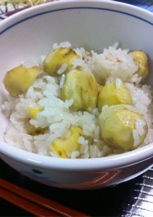 秋の味覚♪栗ご飯~(^_−)−☆-レシピのメイン写真