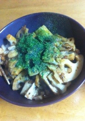 旬！レンコンのニンニクしょう油いため-レシピのメイン写真
