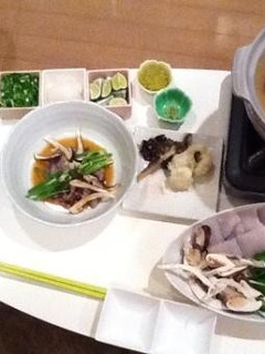 松茸と鱧のしゃぶしゃぶ~松茸祭3~-レシピのメイン写真