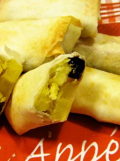 さつま芋と林檎の焼き春巻-レシピのメイン写真