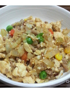 給食レシピ*豆腐のカレー炒め-レシピのメイン写真