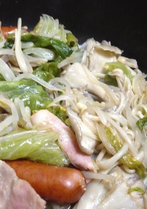 調味料なし！鍋風温野菜サラダ？！-レシピのメイン写真