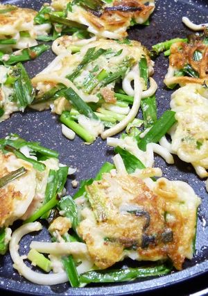 にらうどん-レシピのメイン写真