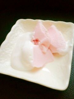簡単すぎるいちごのババロア★-レシピのメイン写真