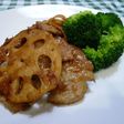 しょうが焼き + 梅☆