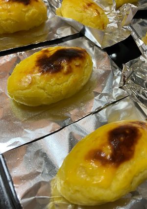 バターたっぷりやわらかスイートポテト-レシピのメイン写真